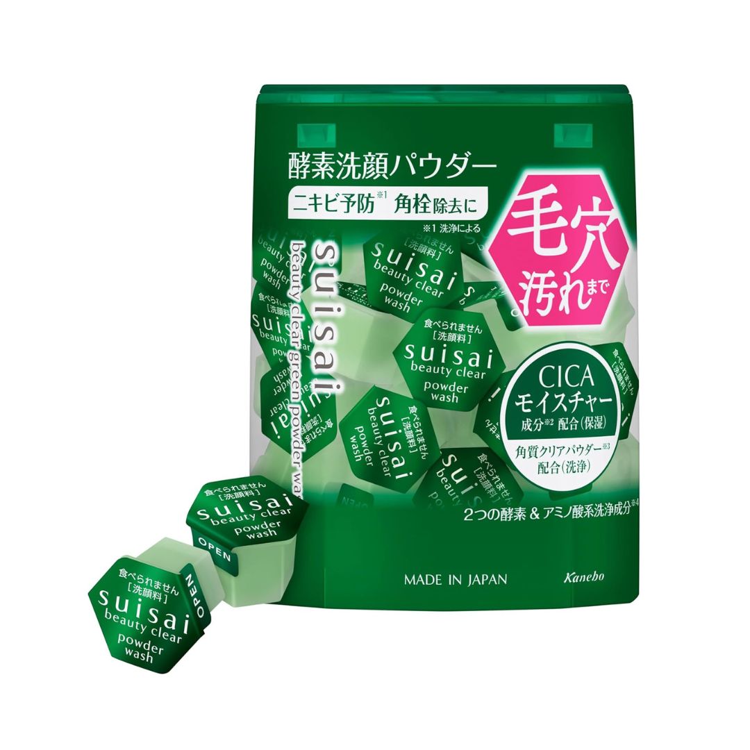Suisai Beauty Clear Green Powder Wash